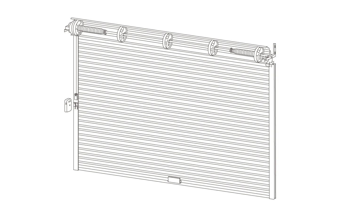 Galvanized Door